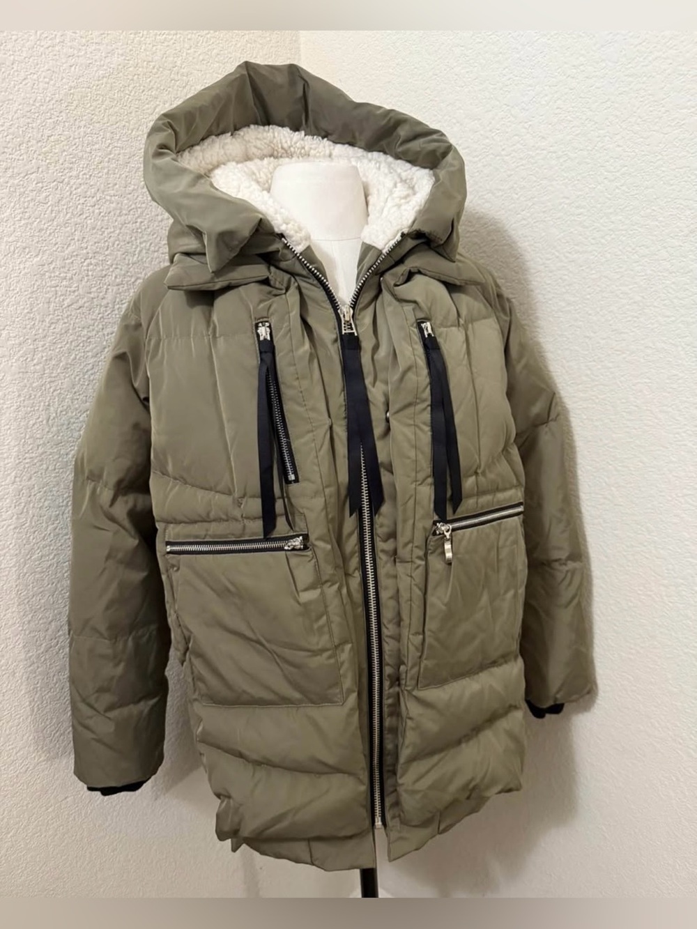 Orolay Down Jacket GREEN - Size XS